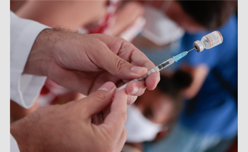 Levantamento parcial indica que mais de 70 mil crianças foram imunizadas no Dia C de vacinação contra Covid-19 no Estado