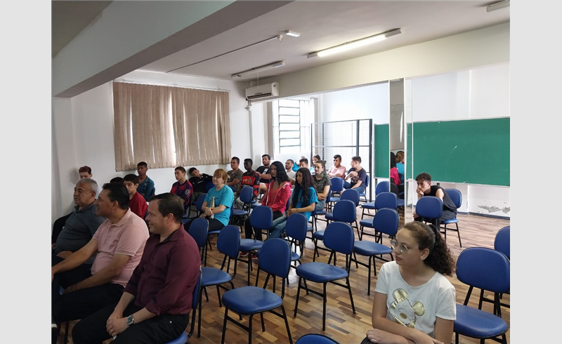 Palestra de prevenção às drogas deu sequência a 22ª Semana da Câmara de Vereadores