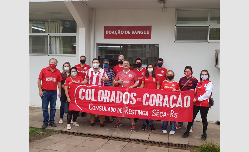 III Campanha de Doação de Sangue do Consulado Colorados de Coração leva restinguenses ao Hemocentro de Santa Maria 