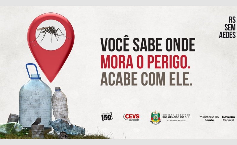 Município participa de campanha estadual contra o mosquito Aedes aegypti